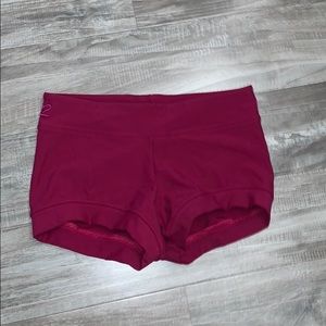 active/dance shorts